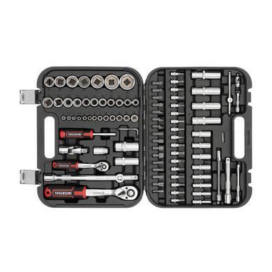 Набор инструментов 94 ед. STORM, 1/2", 1/4", Сr-V INTERTOOL ET-8094