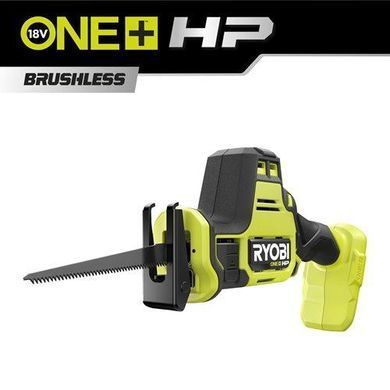 Пила шабельна RYOBI RRS18C-0 акумуляторна ONE+ НР, безщіткова, 18В (без АКБ та ЗУ)