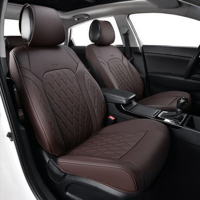 Комплект, 3D чехлы для сидений BELTEX Malibu, coffee