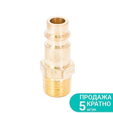 Штуцер с наружным резьбовым соединением MT 1/4" (латунь) SIGMA (7022511)