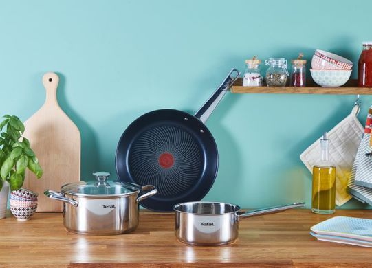 Набор посуды Tefal Cook Eat, 10 предметов, нерж.