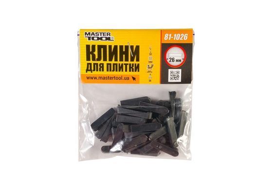 Клини для плитки MASTERTOOL 26 мм 81-1026