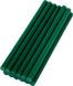 Стрижні клейові MASTERTOOL 11.2х200 мм 12 шт зелені 42-1156