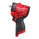 Гайковерт аккумуляторный 1/4'' MILWAUKEE с кольцом M12 FSCIWF14-0, 136Нм