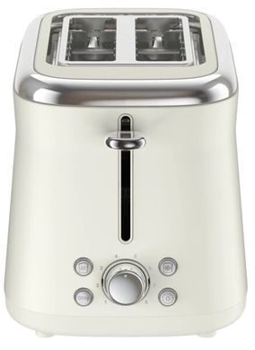 Тостер Tefal Collection 850Вт, розморожування, пластик, бежевий