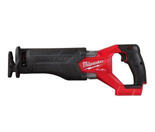 Пила сабельная аккумуляторная бесщеточная MILWAUKEE, M18 FSZ-0 (каркас, Полотно)