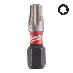 Біта SHOCKWAVE MILWAUKEE, TX27, 25мм, (2шт)