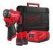 Гайковерт акумуляторний безщітковий 1/4'' MILWAUKEE, M12 FSCIWF14-252X, 136Нм, з кільцем (зарядний пристрій С12 С, 2 акумулятори