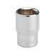 Головка шестигранна 1/4", 12 мм, Cr-V STORM INTERTOOL ET-0442