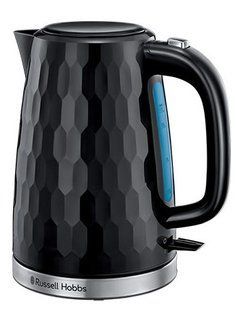 Електрочайник Russell Hobbs Honeycomb, 1.7л, пластик , чорний