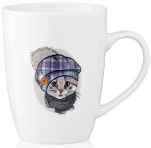 Чашка Ardesto Cute cat, 320 мл, фарфор