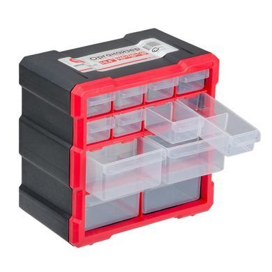 Органайзер 10,5" 265*260*160 мм, 12 ячеек INTERTOOL BX-4024