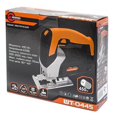 Електролобзик STORM INTERTOOL WT-0445