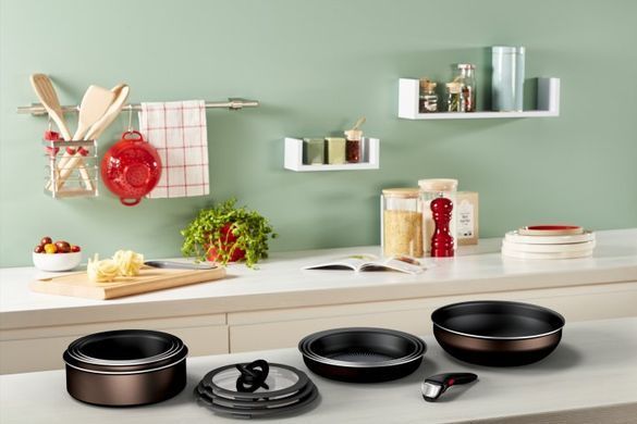 Набор посуды Tefal Ingenio XL Intense, 19 предметов, алюминий