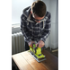 Шлифмашина ленточная Ryobi EBS800V 800В, 76мм, рамочная