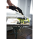 Шлифмашина ленточная Ryobi EBS800V 800В, 76мм, рамочная