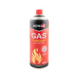 Газ Nowax Gas універсальний всесезонний 220г, 400мл