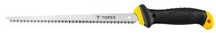 Ножовка по гипсокартону TOPEX, держатель пластмасса, 8TPI, лезвие 250 мм, 390 мм