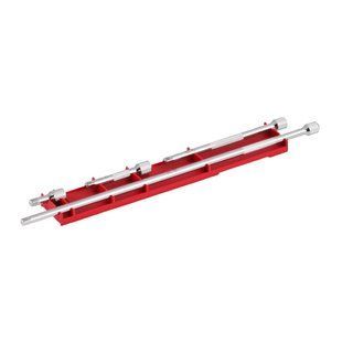 Набір подовжувачів хромованих для головок 1/4'' MILWAUKEE, (4шт)