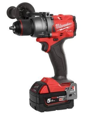 Дриль-шуруповерт з ударом акумуляторний безщітковий MILWAUKEE, M18 FPD3-502X, 158Нм (зарядний пристрій М12-18 FC, 2 акумулятори