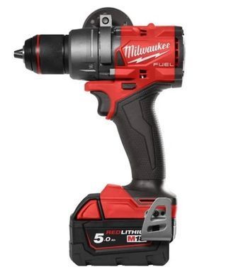 Дриль-шуруповерт з ударом акумуляторний безщітковий MILWAUKEE, M18 FPD3-502X, 158Нм (зарядний пристрій М12-18 FC, 2 акумулятори