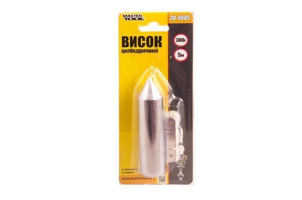Висок будівельний MASTERTOOL циліндричний 300 г 30-0605