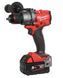 Дриль-шуруповерт з ударом акумуляторний безщітковий MILWAUKEE, M18 FPD3-502X, 158Нм (зарядний пристрій М12-18 FC, 2 акумулятори
