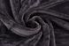Плед Ardesto Flannel, 160х200см, темно-серый, 100% полиэстер.