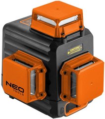 Нивелир лазерный Neo Tools, 3D, акум., Li-Ion, 20м, ±0.03 мм/м, IP54, ЗУ, кейс