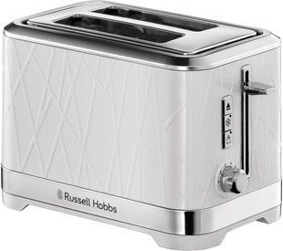 Тостер Russell Hobbs Structure, 1050Вт, пластик, білий