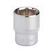 Головка шестигранна 1/4", 14 мм, Cr-V STORM INTERTOOL ET-0444