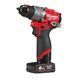 Дриль-шуруповерт з ударом акумуляторний безщітковий MILWAUKEE, M12 FPD2-602X, 45Нм (зарядний пристрій С12 С, 2 акумулятори М12 В