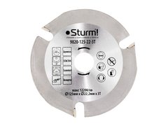 Универсальный диск по дереву для УШМ Sturm 9020-125-22-3T