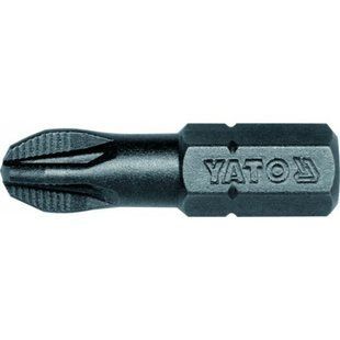 Насадка отверточная YATO: "Pozidriv" PZ3 x 25 мм. HEX 1/4". 50 (Уп/Шт.)(DW)