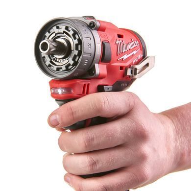 Дриль-шурупокрут з ударом акумуляторний MILWAUKEE, M12 FPDX-0, 37Нм (каркас), картонне пакування