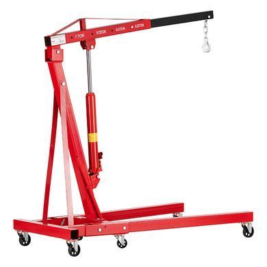 Гидравлический подкатной кран-съемник двигателя 1 т INTERTOOL GT0807