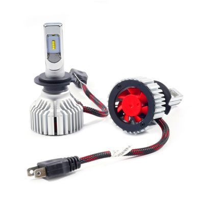 Автолампа LED Winso H7 12/24V 60W 8000Lm 6500К ZES Chip, 2шт