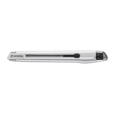 Ніж металевий 9 мм INTERTOOL HT-0509
