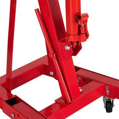 Гидравлический подкатной кран-съемник двигателя 1 т INTERTOOL GT0807