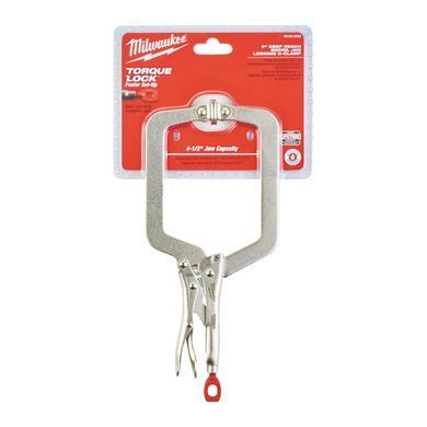 Зажим-струбцина тип Torque Lock MILWAUKEE, 88х114мм (шарнирные губки), 230мм