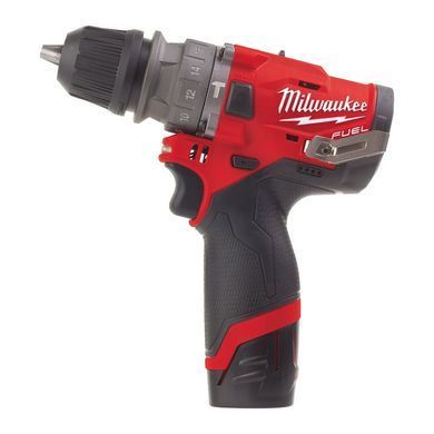 Дриль-шурупокрут з ударом акумуляторний MILWAUKEE, M12 FPDX-0, 37Нм (каркас), картонне пакування