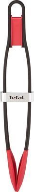 Щипці кухонні Tefal Ingenio, пластик, силікон, чорно-червоний