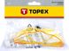 Очки защитные TOPEX, поликарбонат, желтый