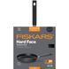 Сковорода Fiskars Hard Face, 30см, покрытие Hardtec Superior, алюм., индукция, черный