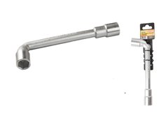 Ключ торцевий з отвором L-подібний MASTERTOOL 18 мм CRV 73-4018