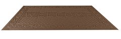 Коврик резиновый ГОСПОДАР "WELCOME" с синтетическим покрытием 730х1165 мм коричневый 92-0694
