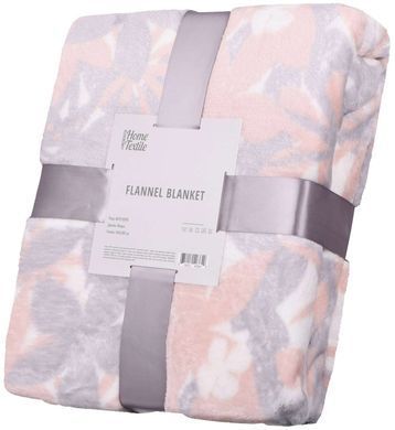 Плед Ardesto Flannel, 160х200см, флора, 100% полиэстер.