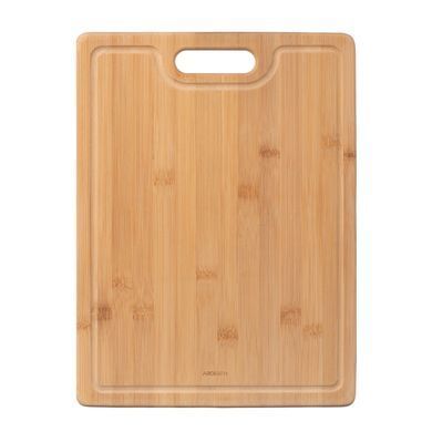 Дошка кухонна з жолобом Ardesto Midori, 40х30х1.5см, бамбук