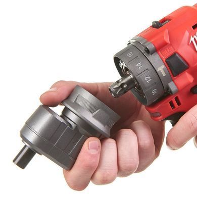 Дриль-шурупокрут з ударом акумуляторний безщітковий MILWAUKEE, M12 FPDX-202X, 37Нм (зарядний пристрій С12 С, 2 акумулятори М12 В