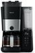 Кавоварка Philips крапельна All-in-1 Brew 1.25л, зерно + мелена, дисплей, підігрів кавника, кавомолка, чорний